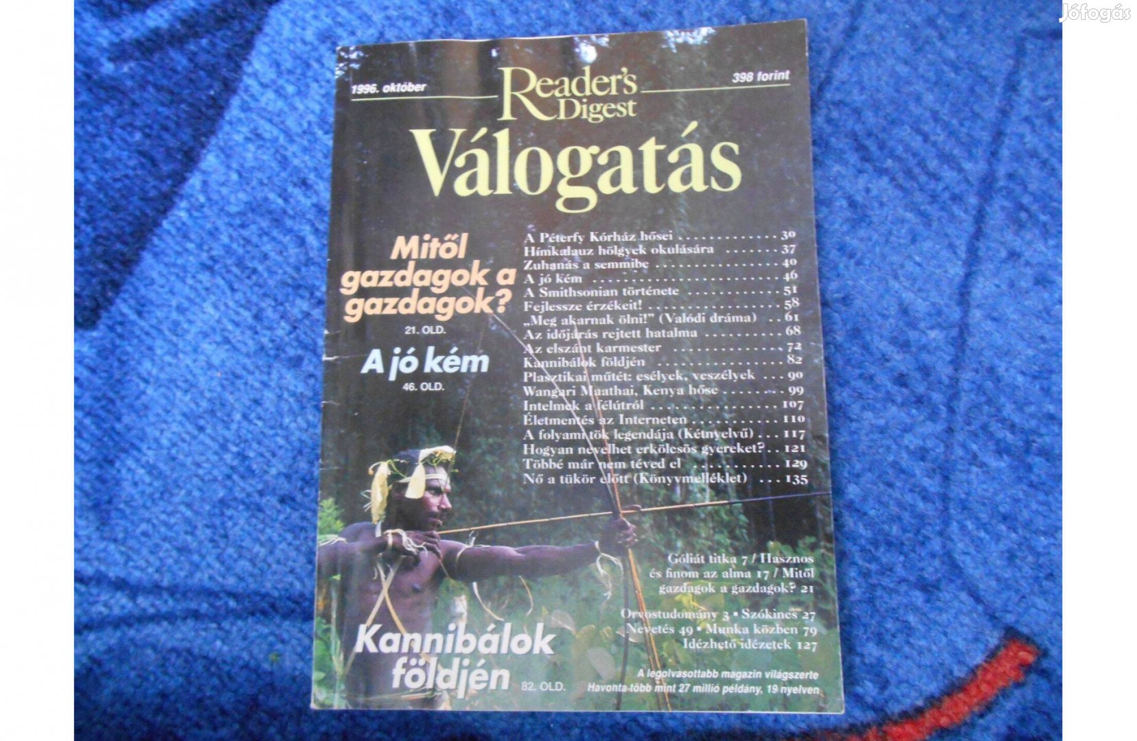 Reader's Digest magazin 1996 október