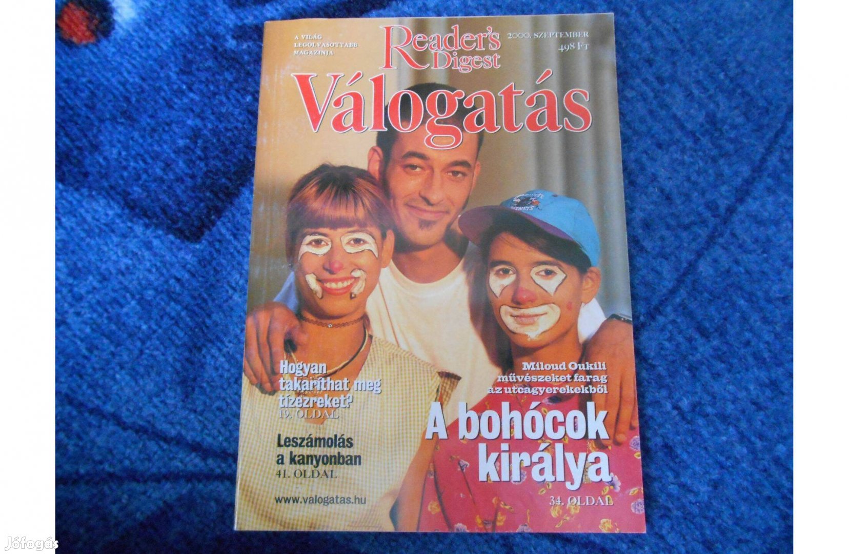 Reader's Digest magazin 2000 szeptember