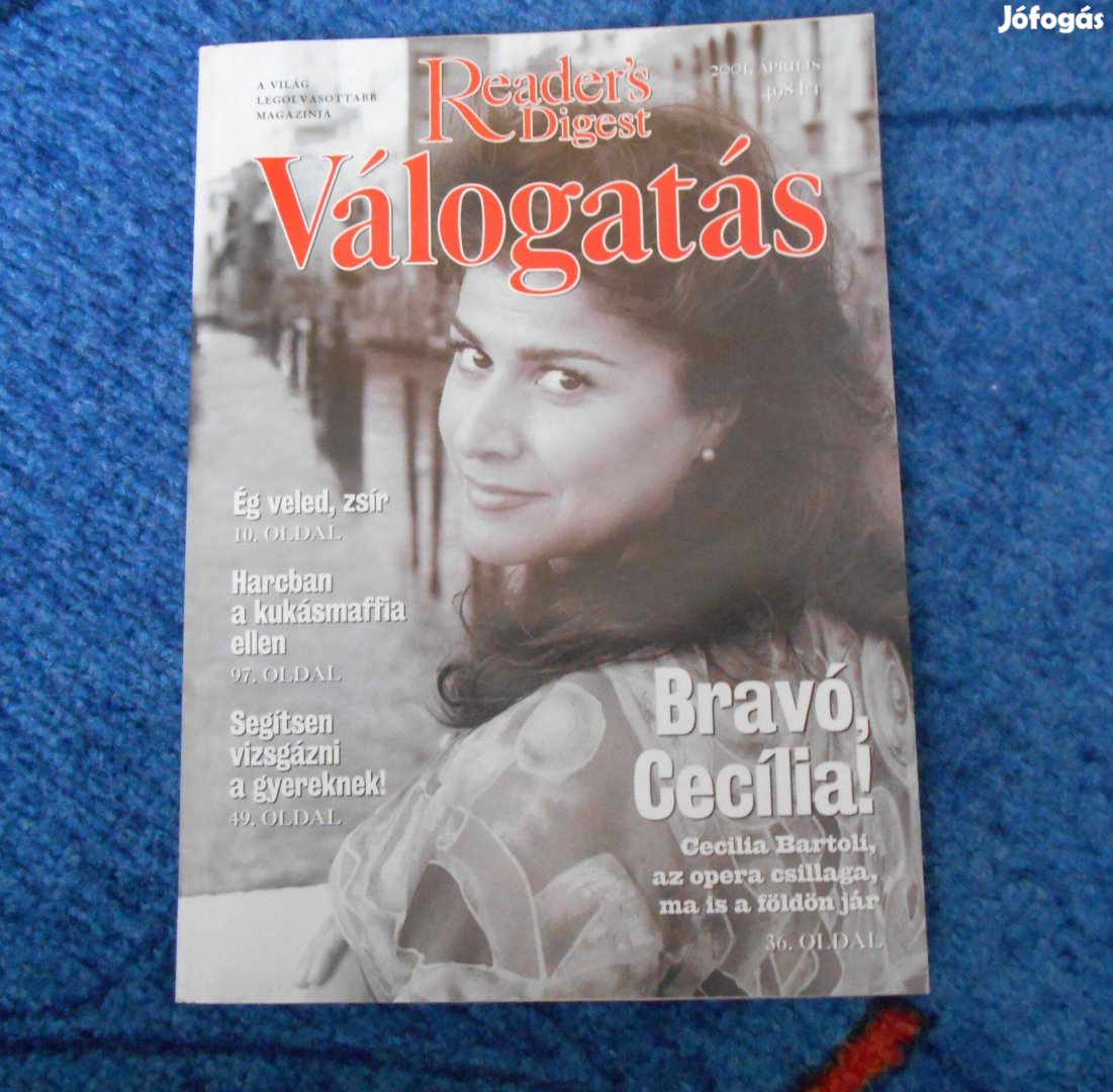 Readers Digest magazin 2001 április