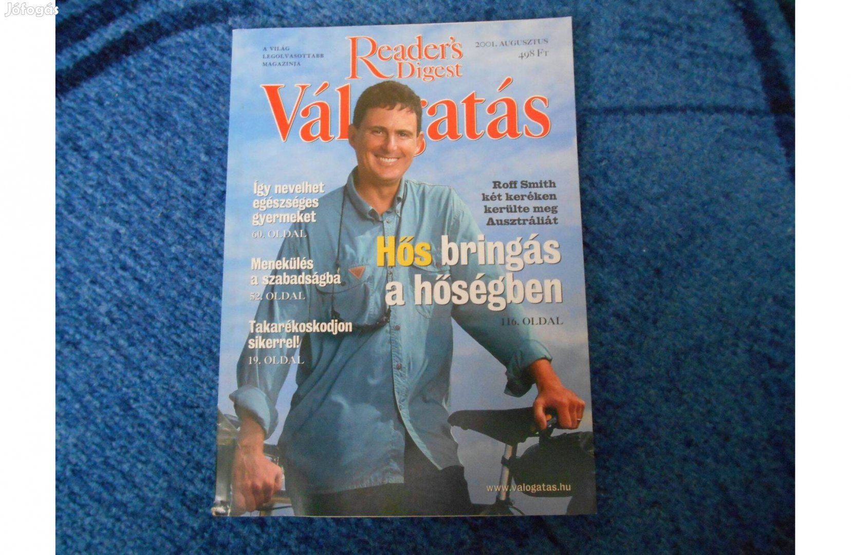 Reader's Digest magazin 2001 augusztus