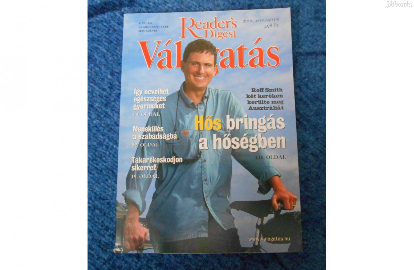 Readers Digest magazin 2001 augusztus