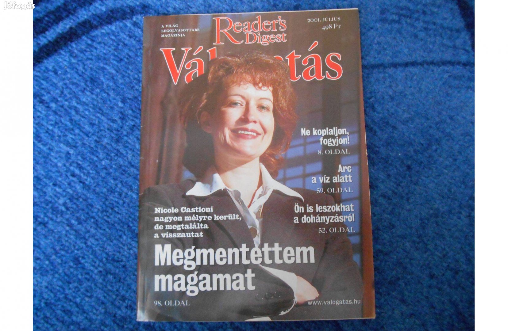 Reader's Digest magazin 2001 július