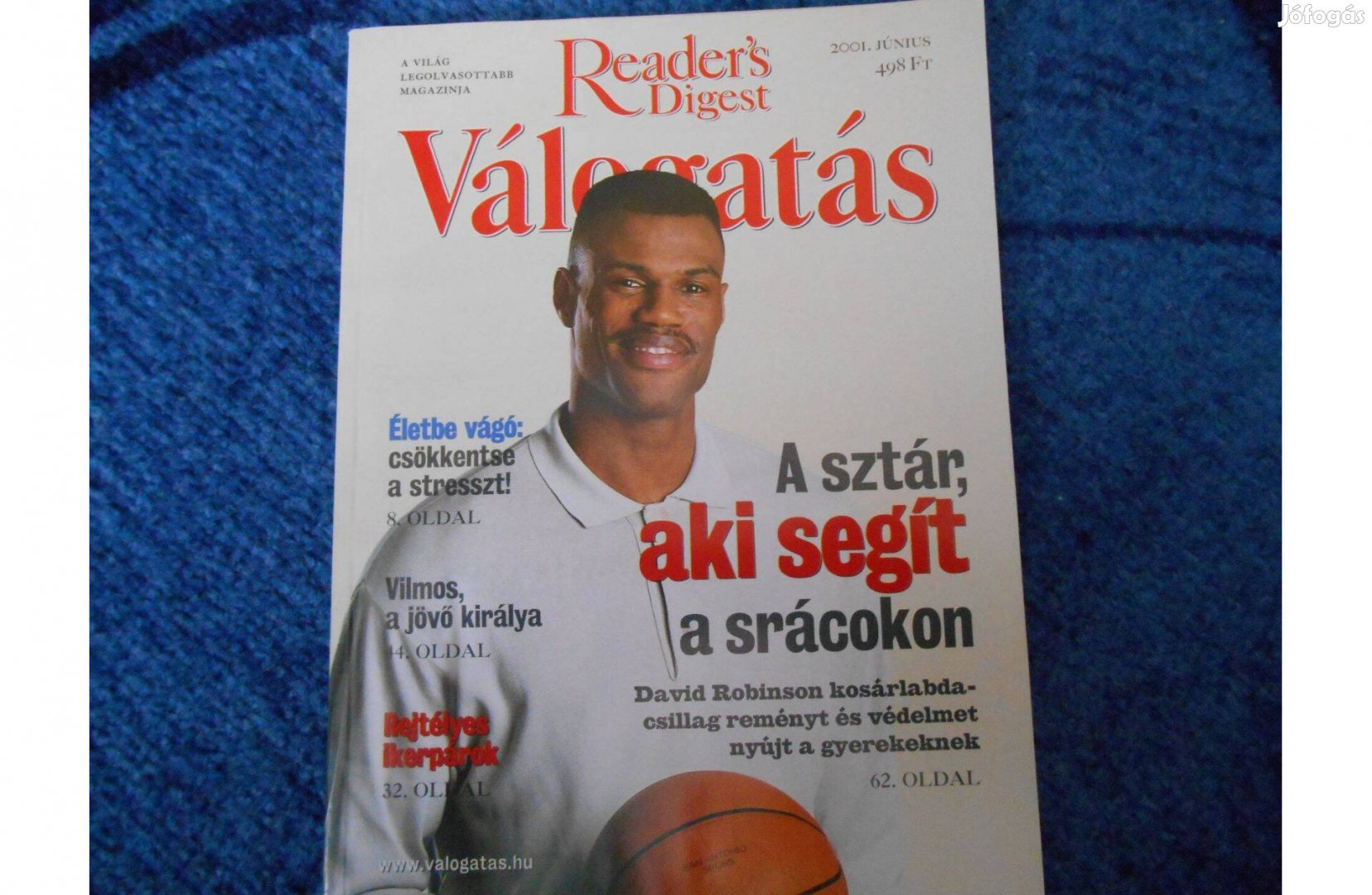 Reader's Digest magazin 2001 június