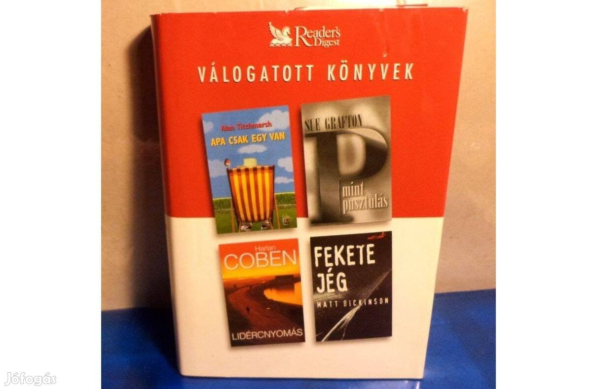 Reader's Digest válogatott könyvei 4 db