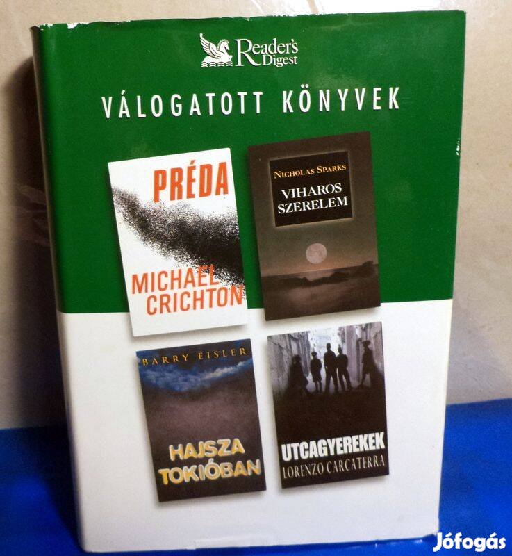 Reader's Digest válogatott könyvek 4 db
