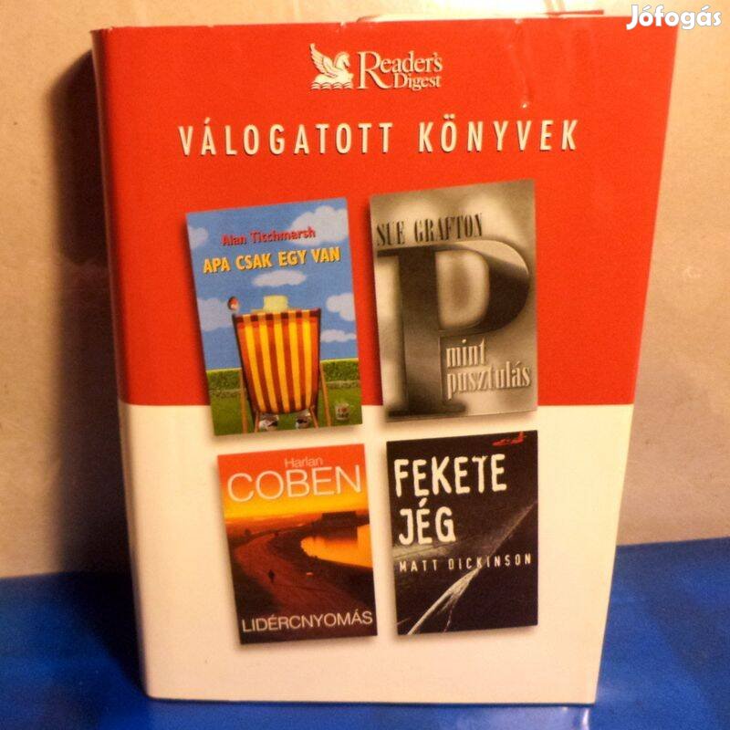 Reader's Digest válogatott könyvek - 4 db