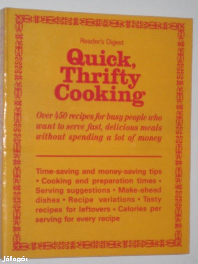 Reader's Quick, Thrifty Cooking