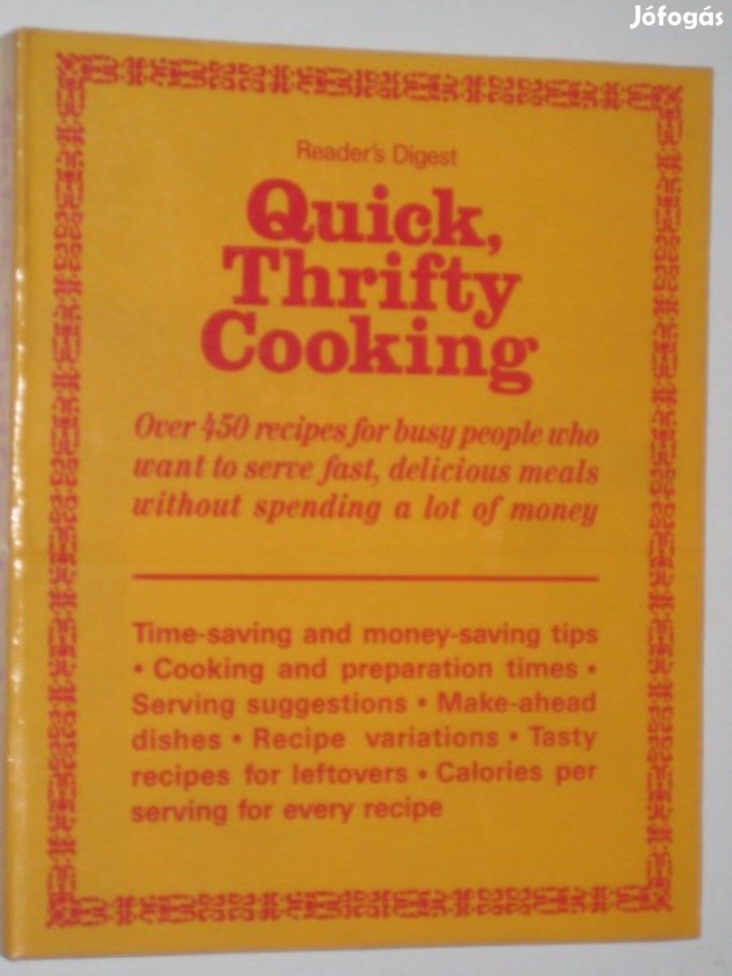 Reader's Quick, Thrifty Cooking