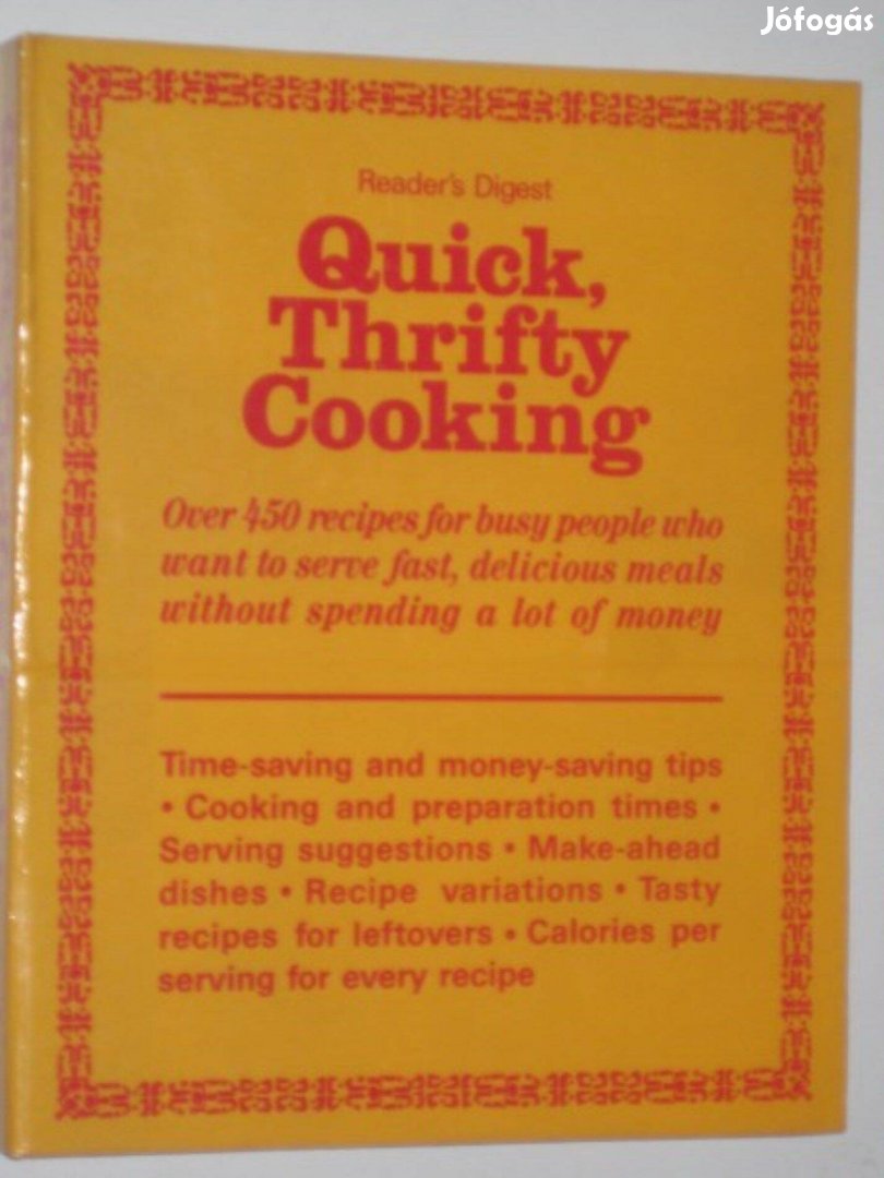 Reader's Quick, Thrifty Cooking