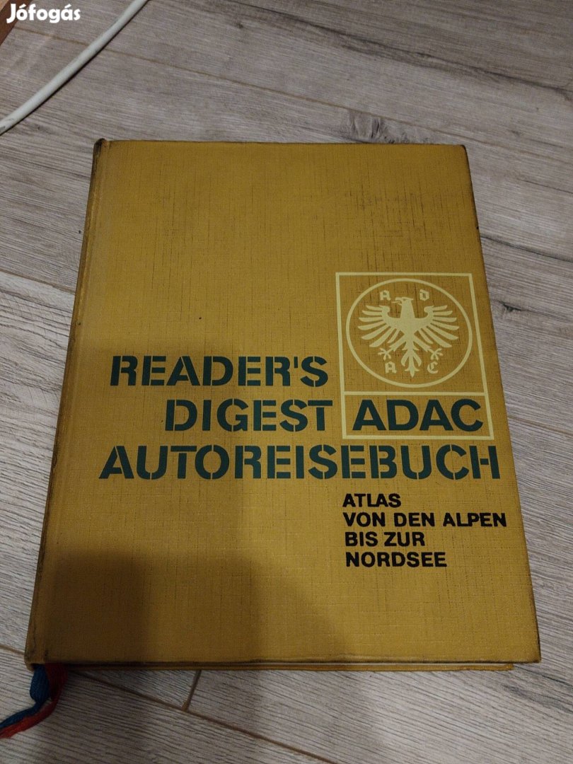 Readers Digest Adac Autoreisebuch 1968-as 