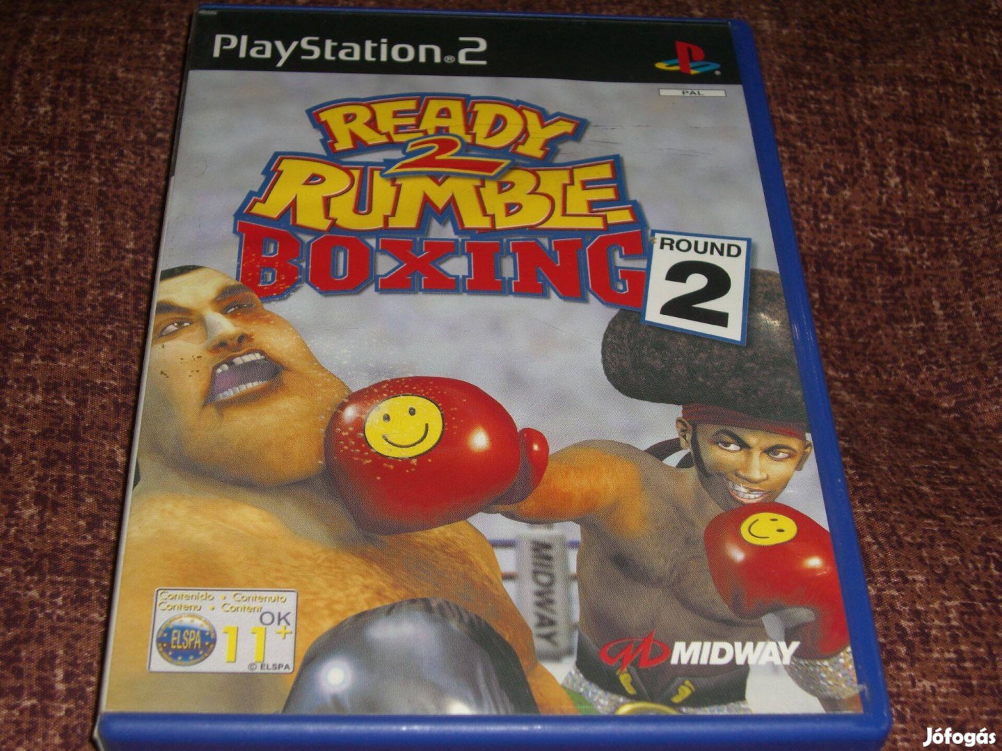 Ready 2 Rumble Boxing Round 2 - Playstation 2 eredeti lemez ( 2500 Ft)