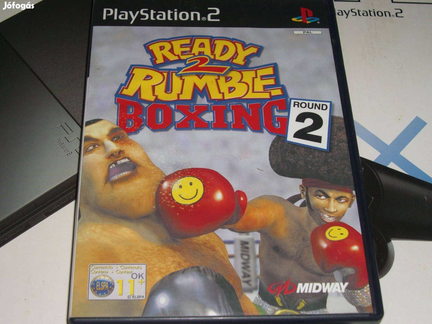 Ready 2 Rumble Boxing Round 2 - Playstation 2 eredeti lemez eladó