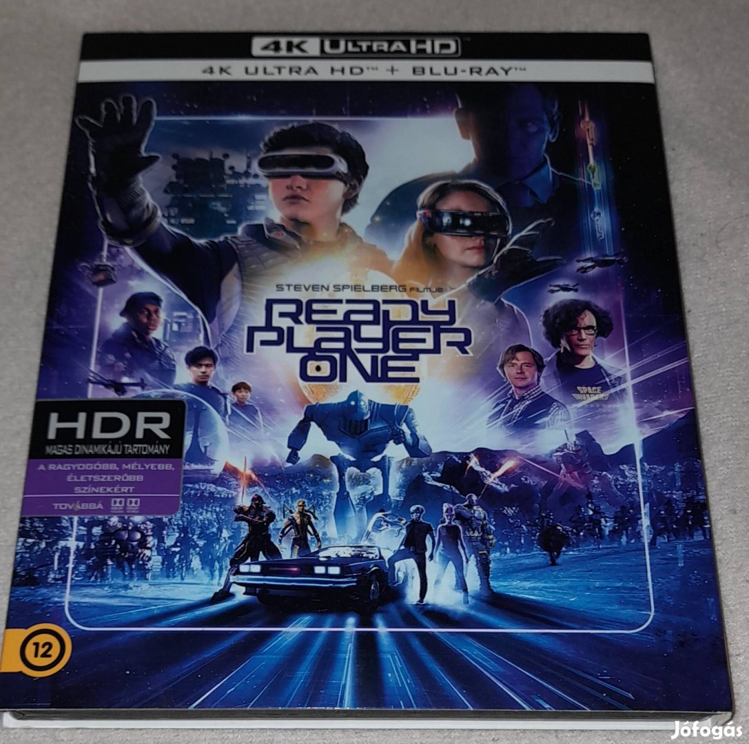 Ready Player One 2D Magyar Szinkronos Blu-ray Film 