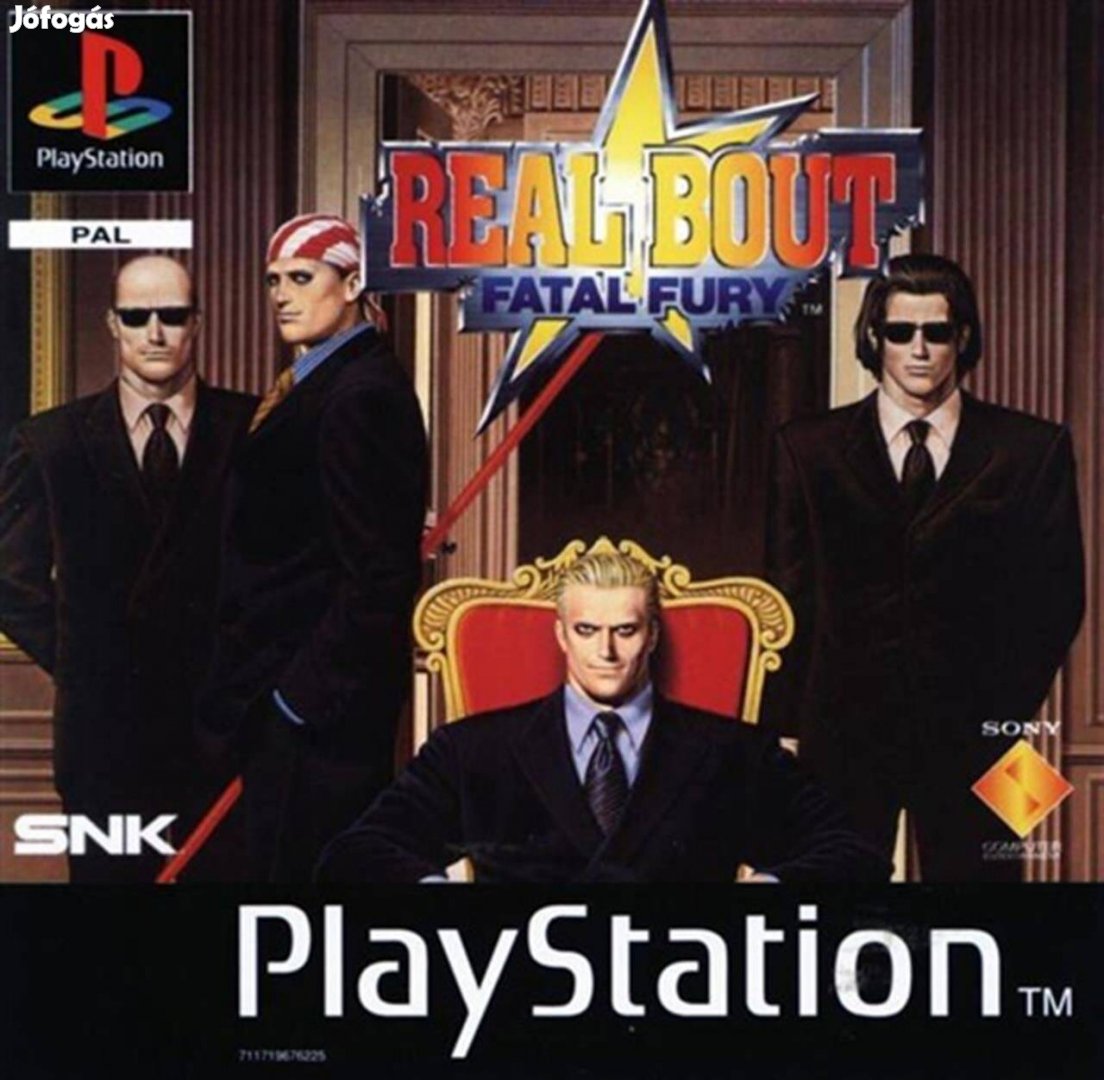 Real Bout Fatal Fury, Boxed PS1 játék