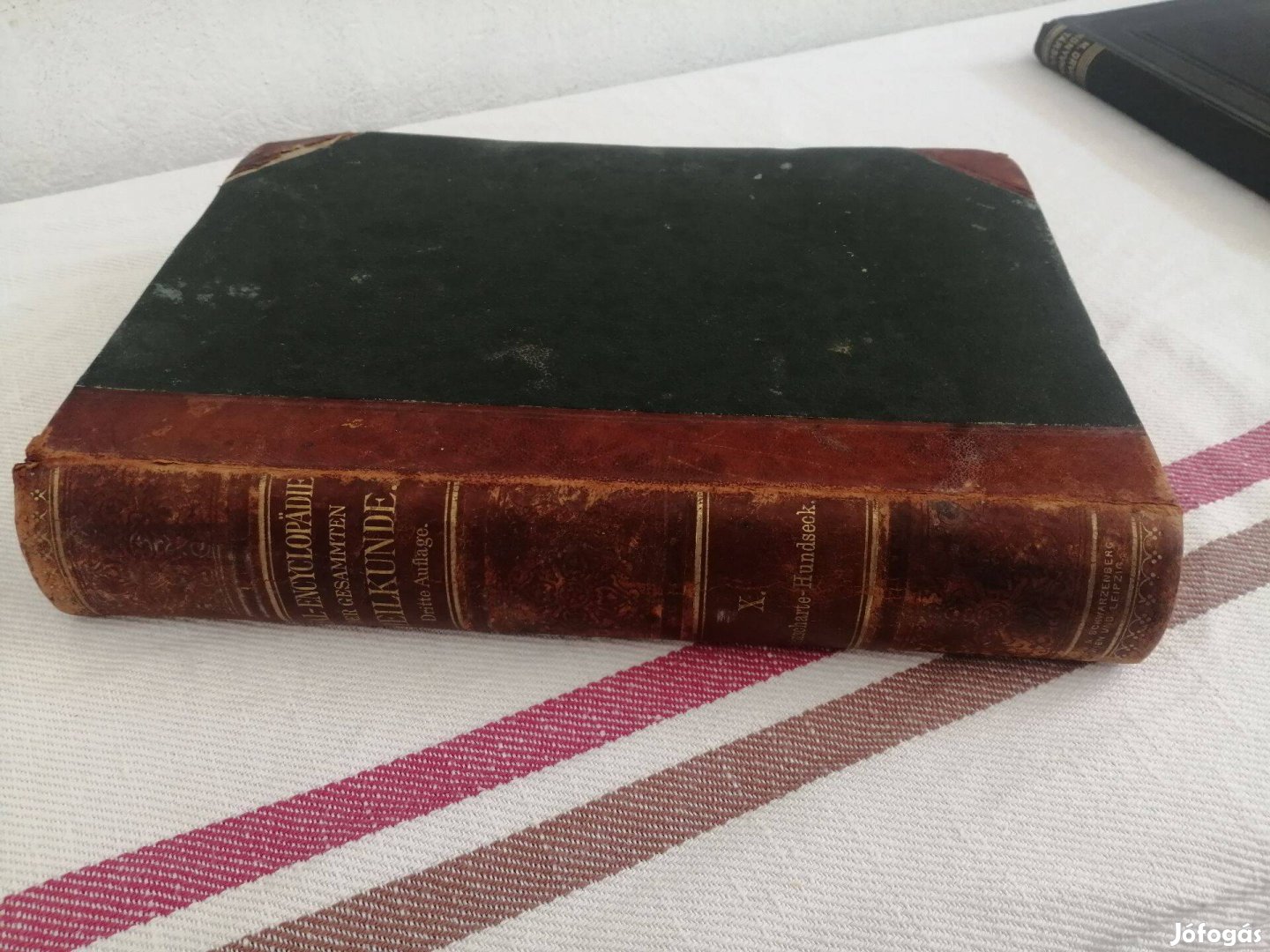 Real-Encyclopadie német nyelvű Prof.Dr:A. Elulenburg 1896