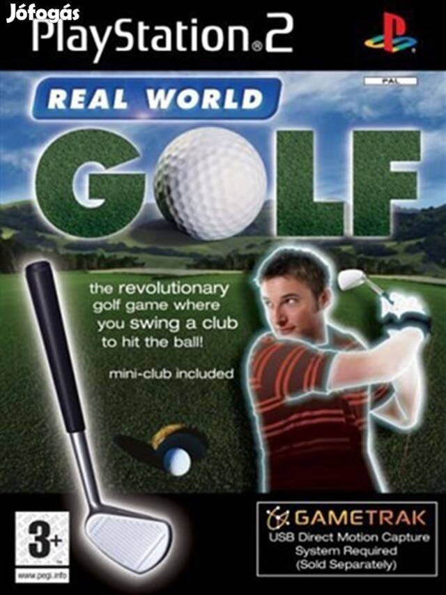 Real Golf & Game Trak Mini Golf Club PS2 játék