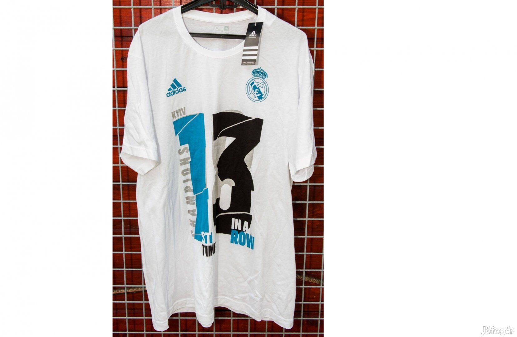 Real Madrid Bajnokok Ligája döntő 13 Kijev eredeti adidas póló