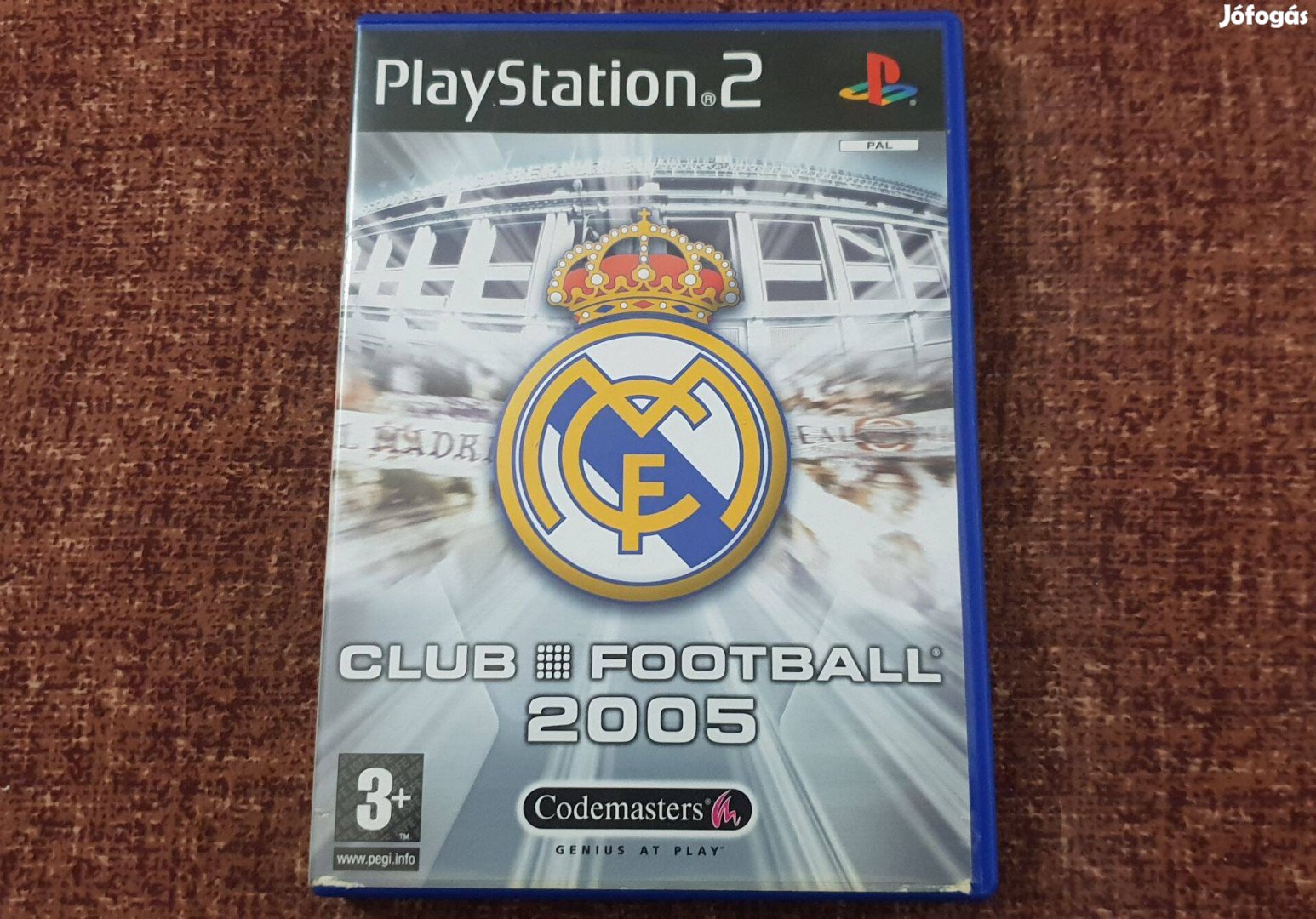 Real Madrid Club Football Playstation 2 eredeti lemez ( 2500 Ft )