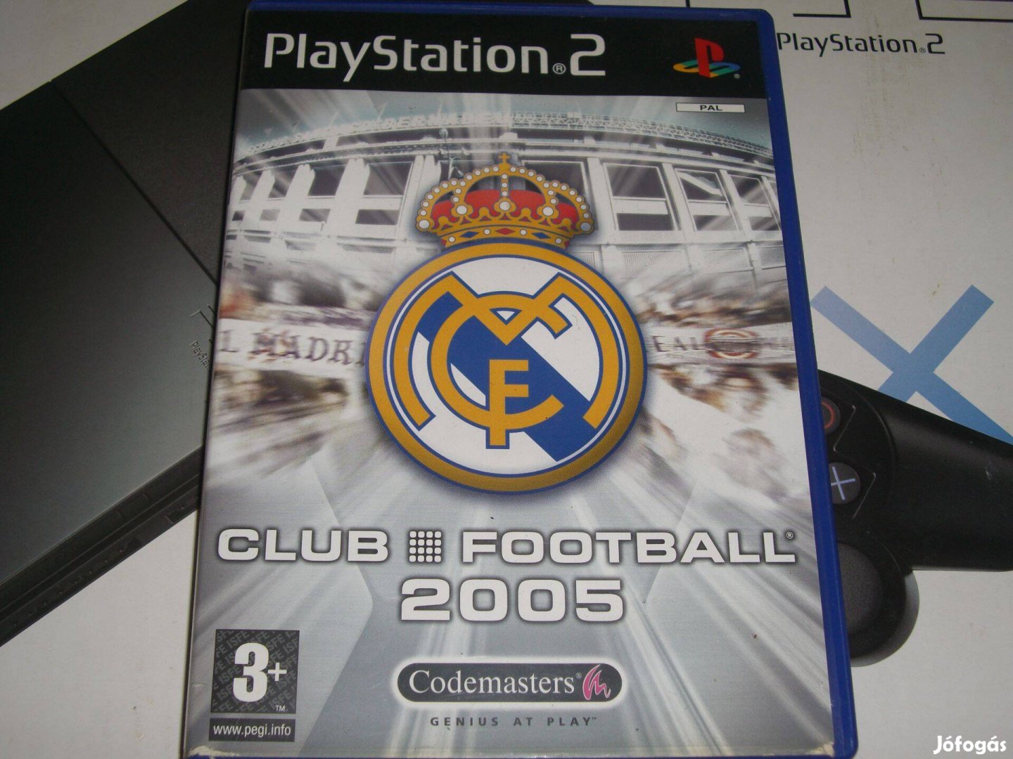 Real Madrid Club Football Playstation 2 eredeti lemez eladó