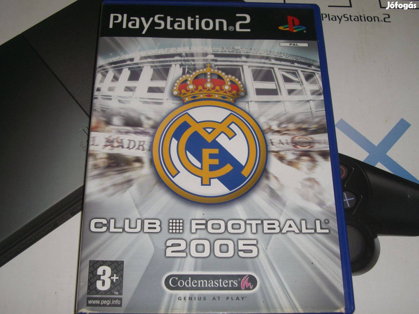 Real Madrid Club Football Playstation 2 eredeti lemez eladó