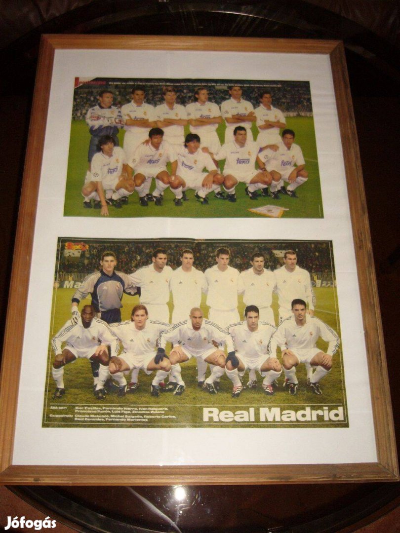 Real Madrid ( poszterek ) 2db. Cserélhető Blu-ray filmekre