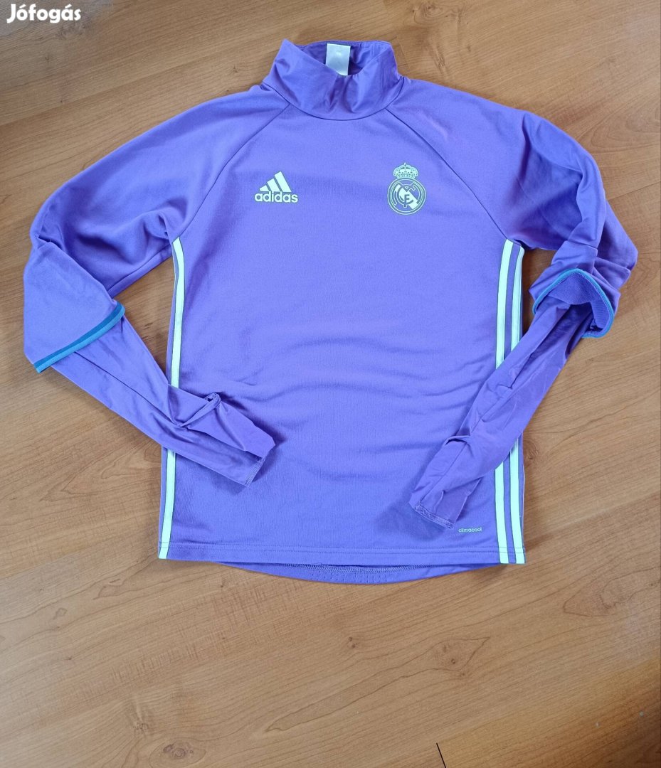 Real Madrid adidas edzőpóló foci mez S méret 2016-2017