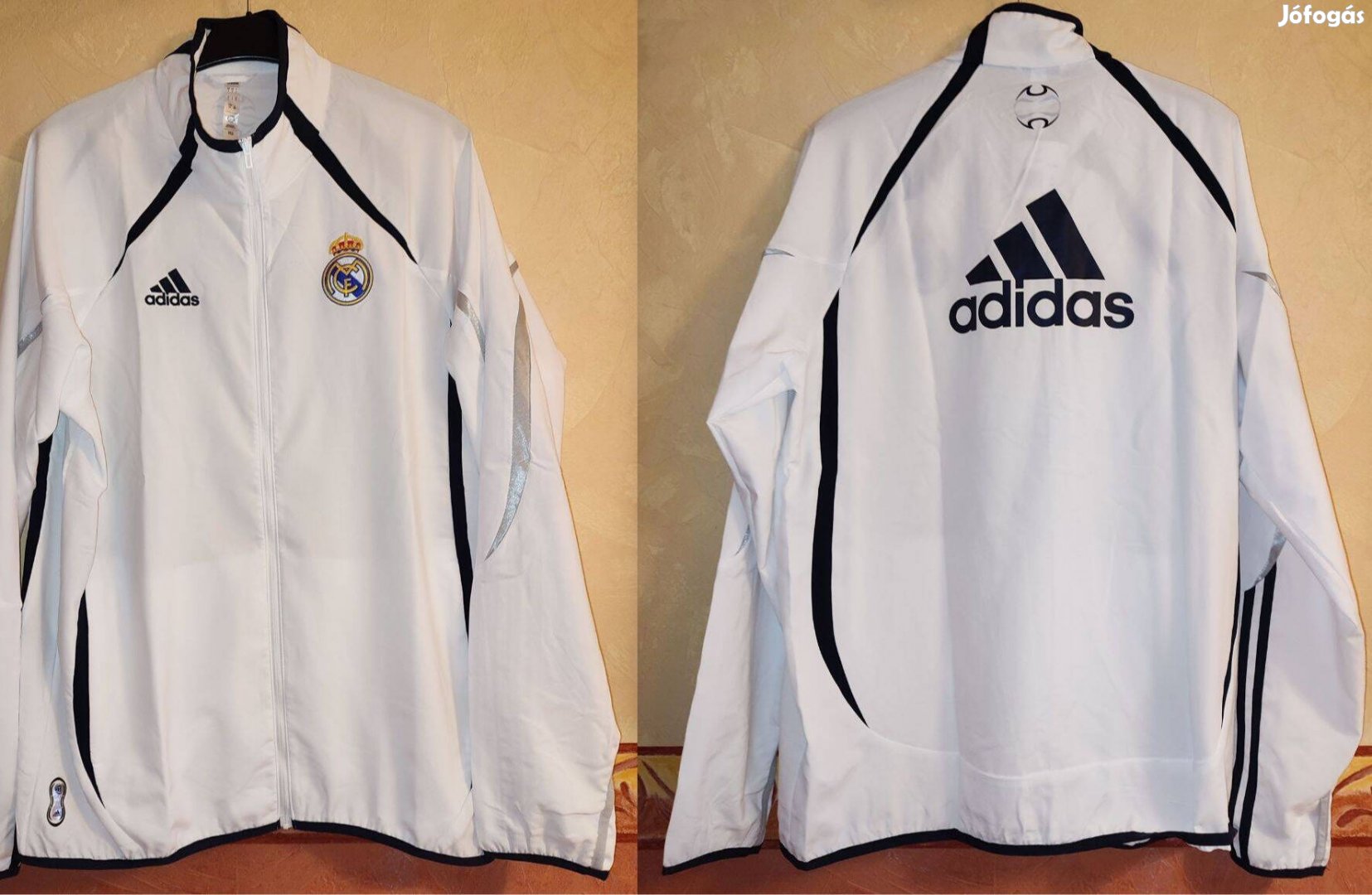 Real Madrid centenáriumi eredeti adidas cipzáras felső (több méret)