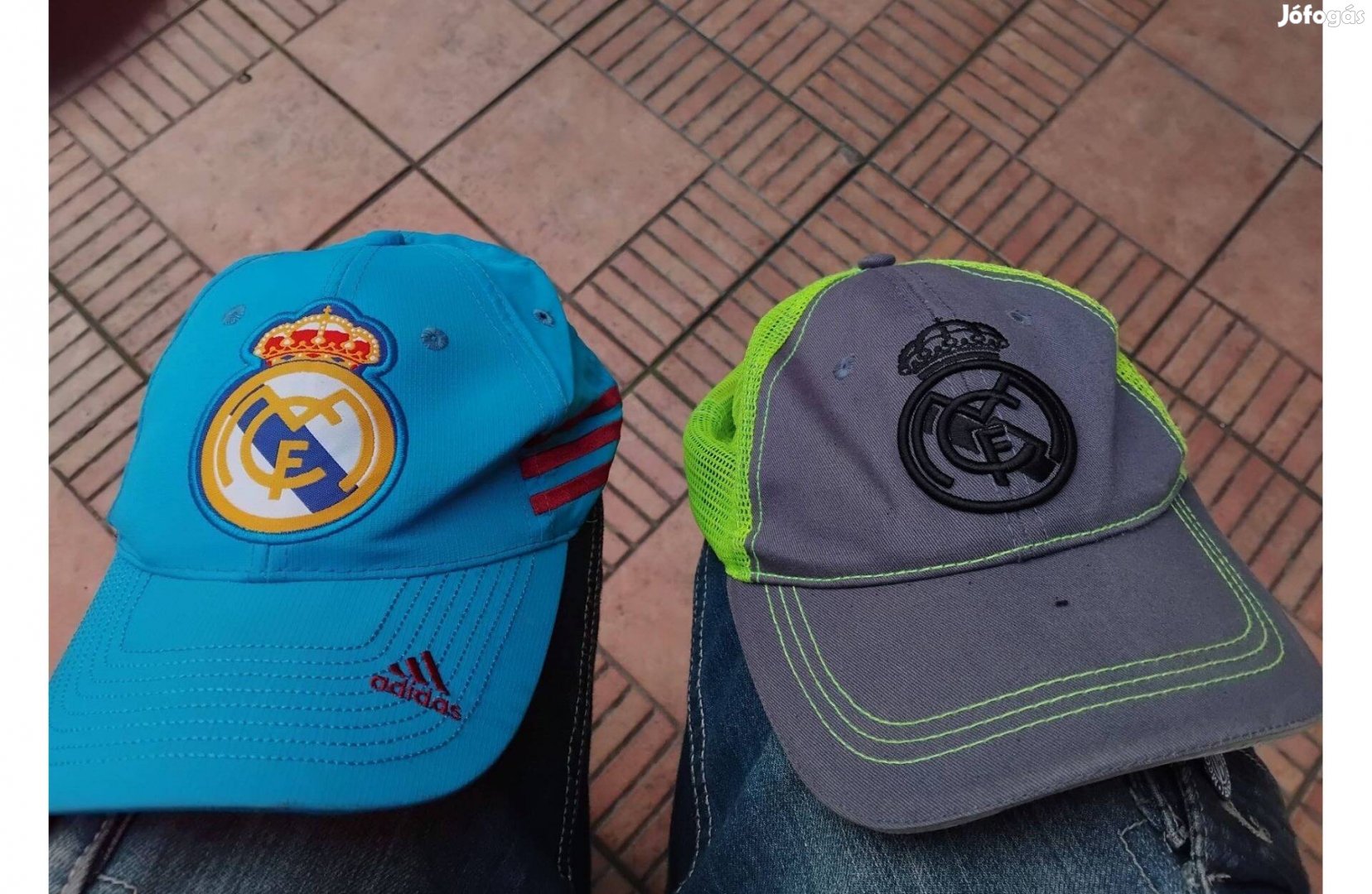Real Madrid címeres sapka 2db
