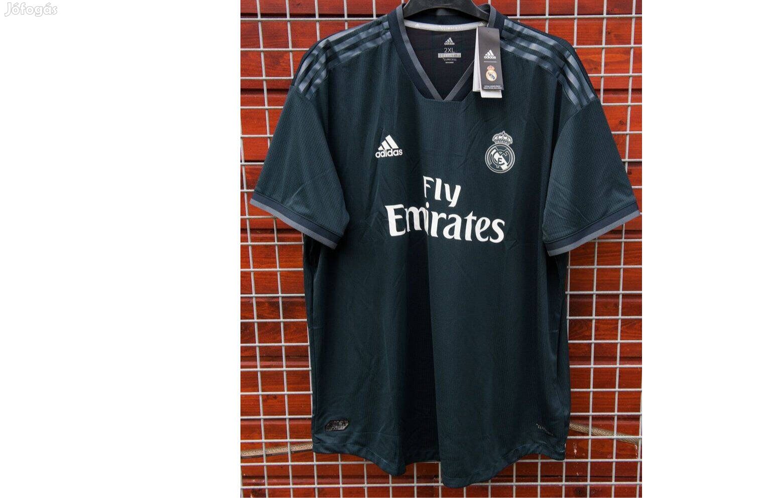 Real Madrid eredeti adidas climachill sötétszürke mez (2XL)