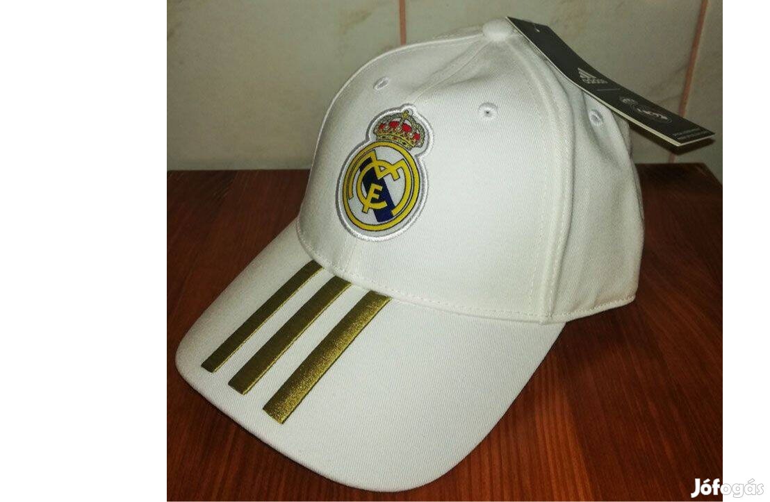 Real Madrid eredeti adidas fehér-arany gyerek baseball sapka