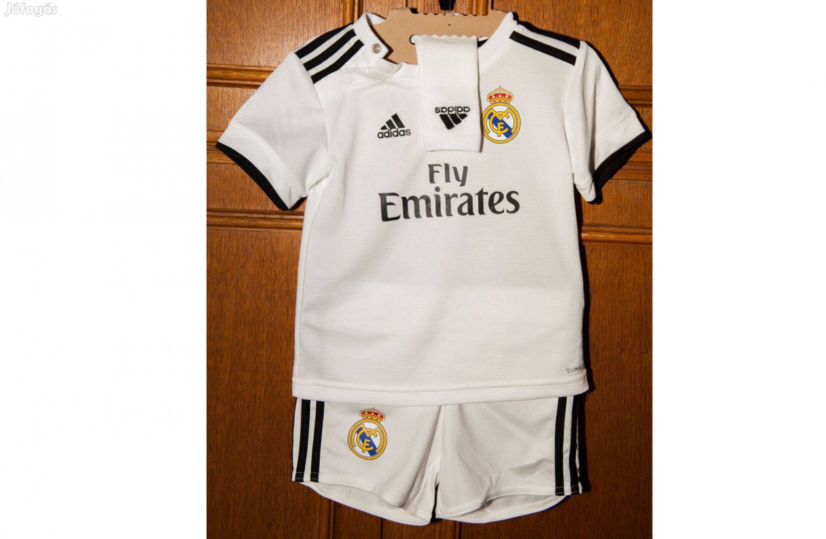 Real Madrid eredeti adidas fehér baby szett (86-os)