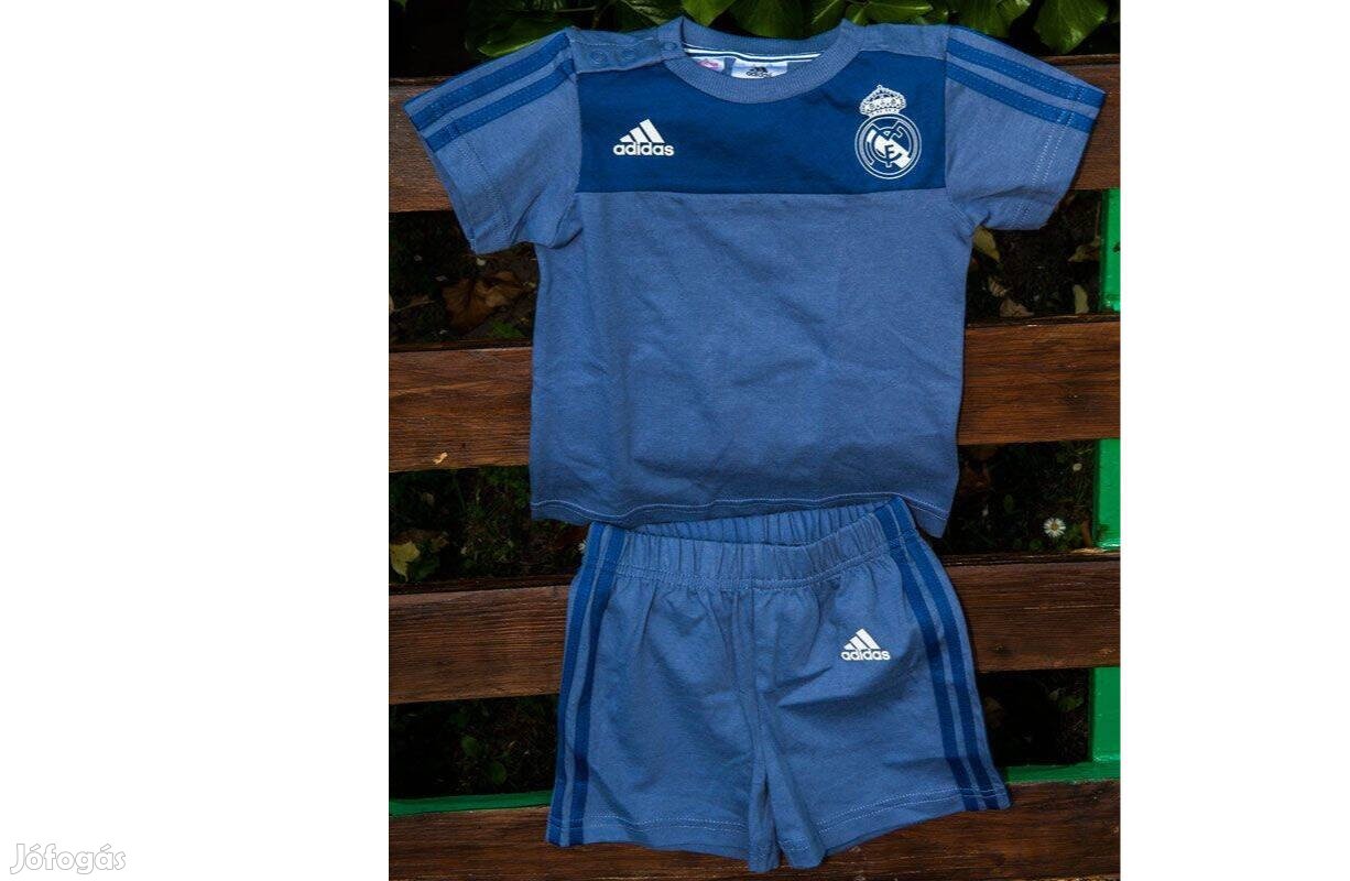 Real Madrid eredeti adidas lila baby mez szett (80-as)