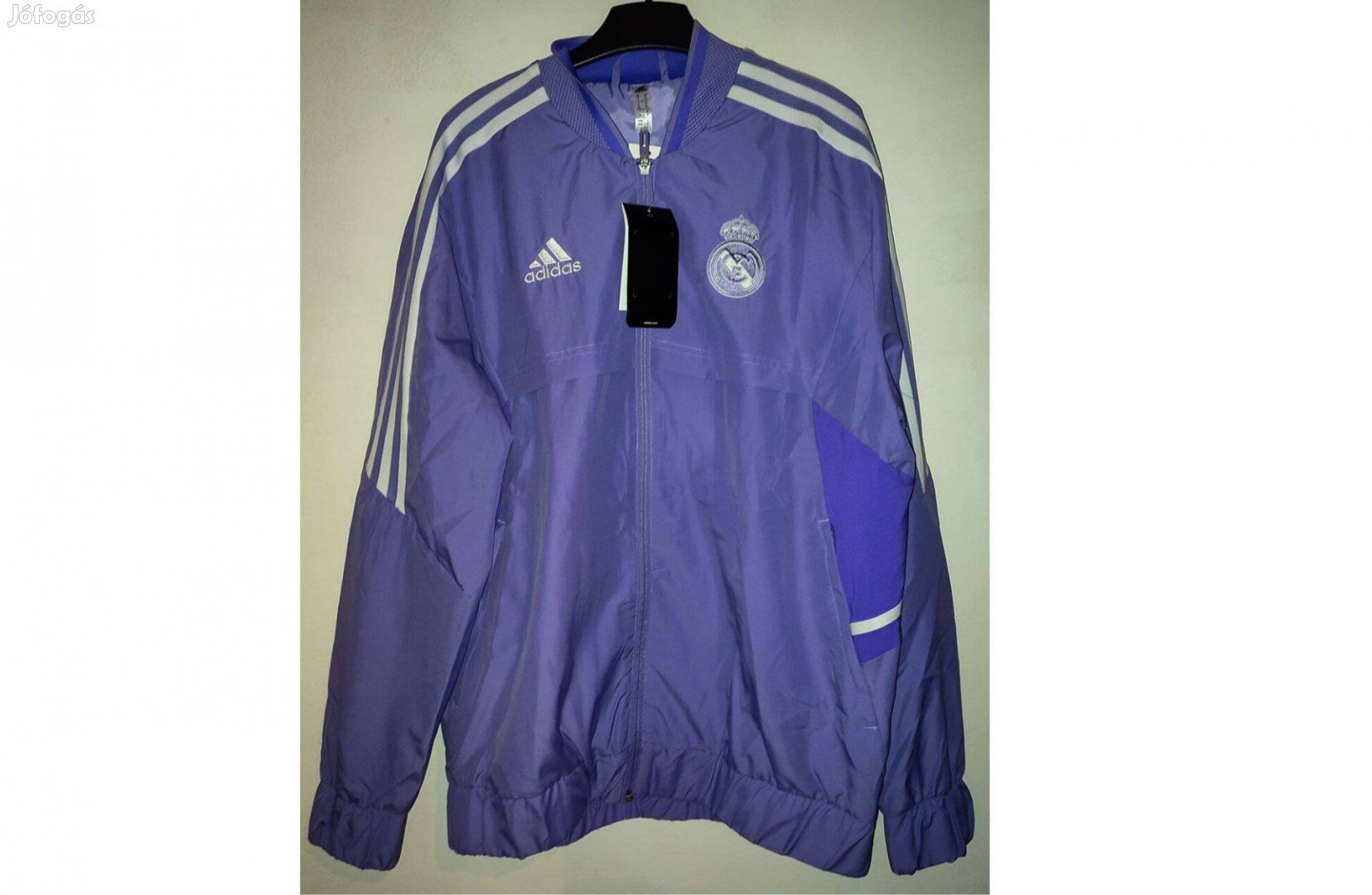 Real Madrid eredeti adidas lila dzseki (M)