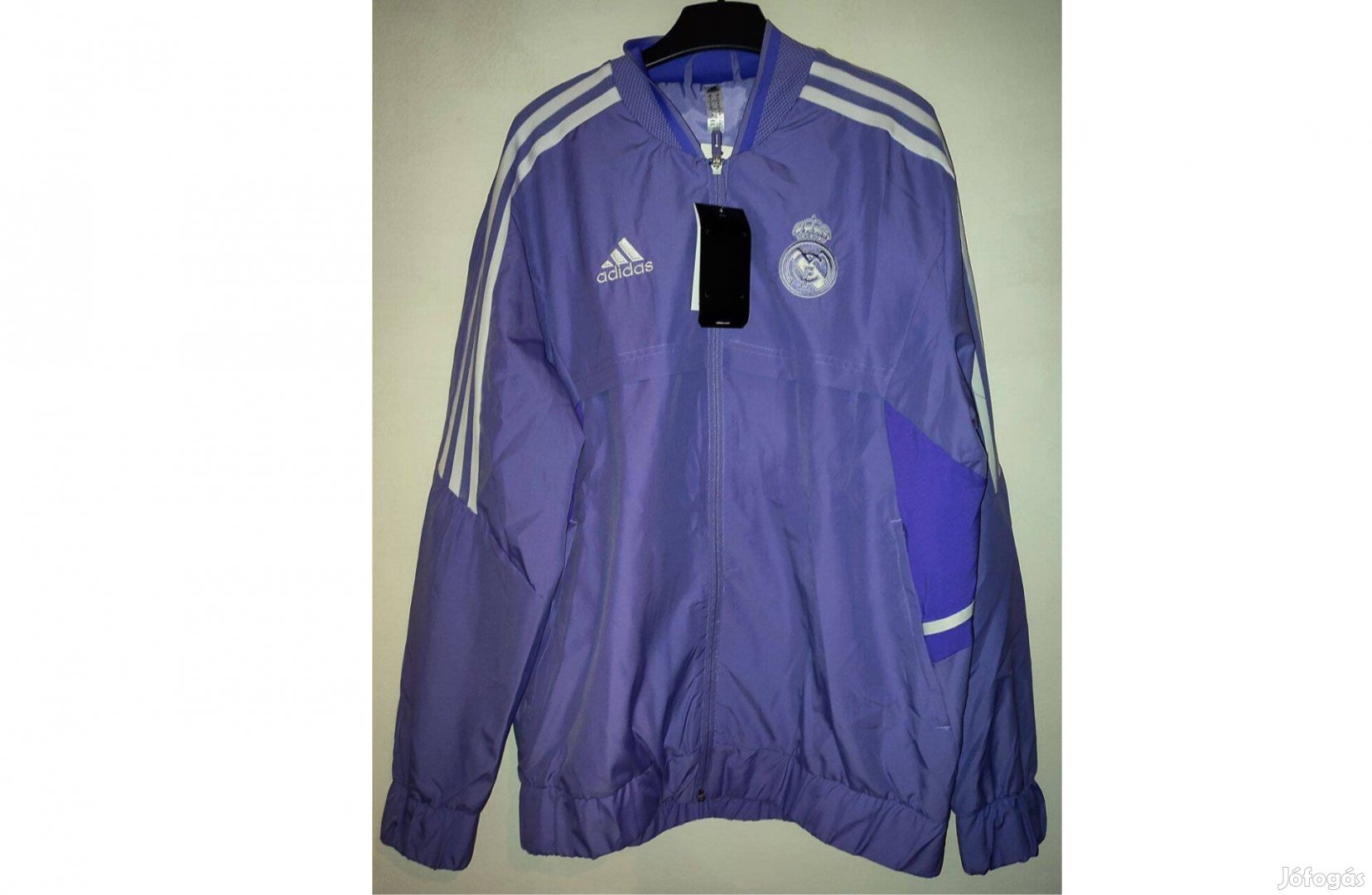 Real Madrid eredeti adidas lila dzseki (M)