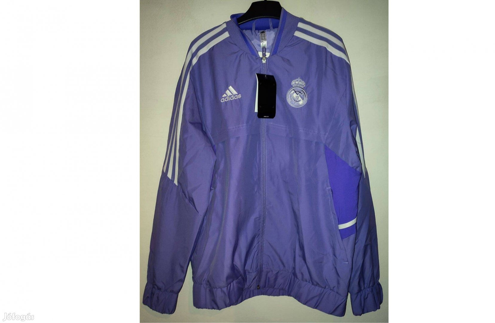 Real Madrid eredeti adidas lila dzseki (M-es)