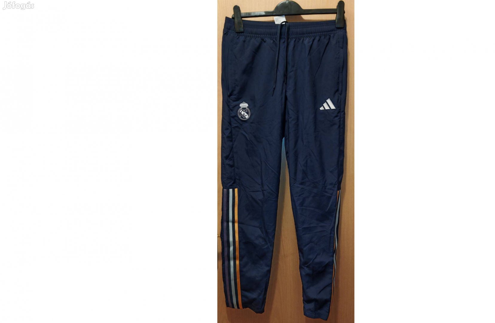 Real Madrid eredeti adidas sötétkék hosszú nadrág (S-es)