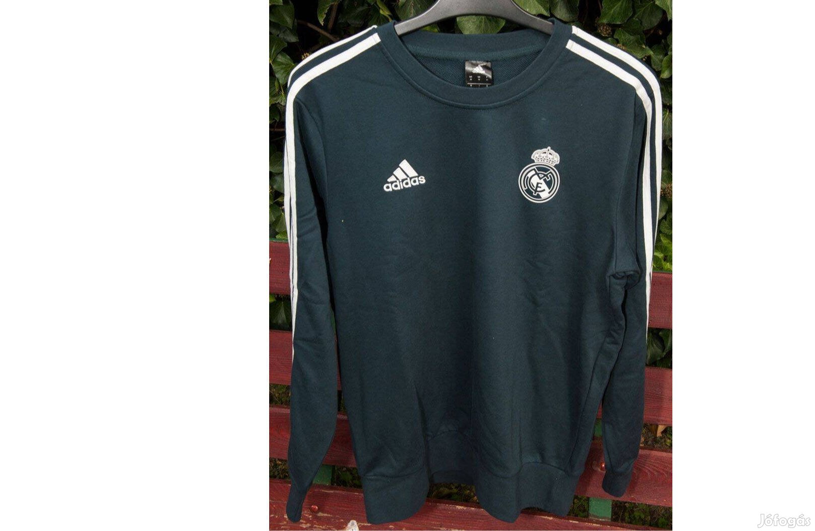 Real Madrid eredeti adidas szürke pulóver (M)