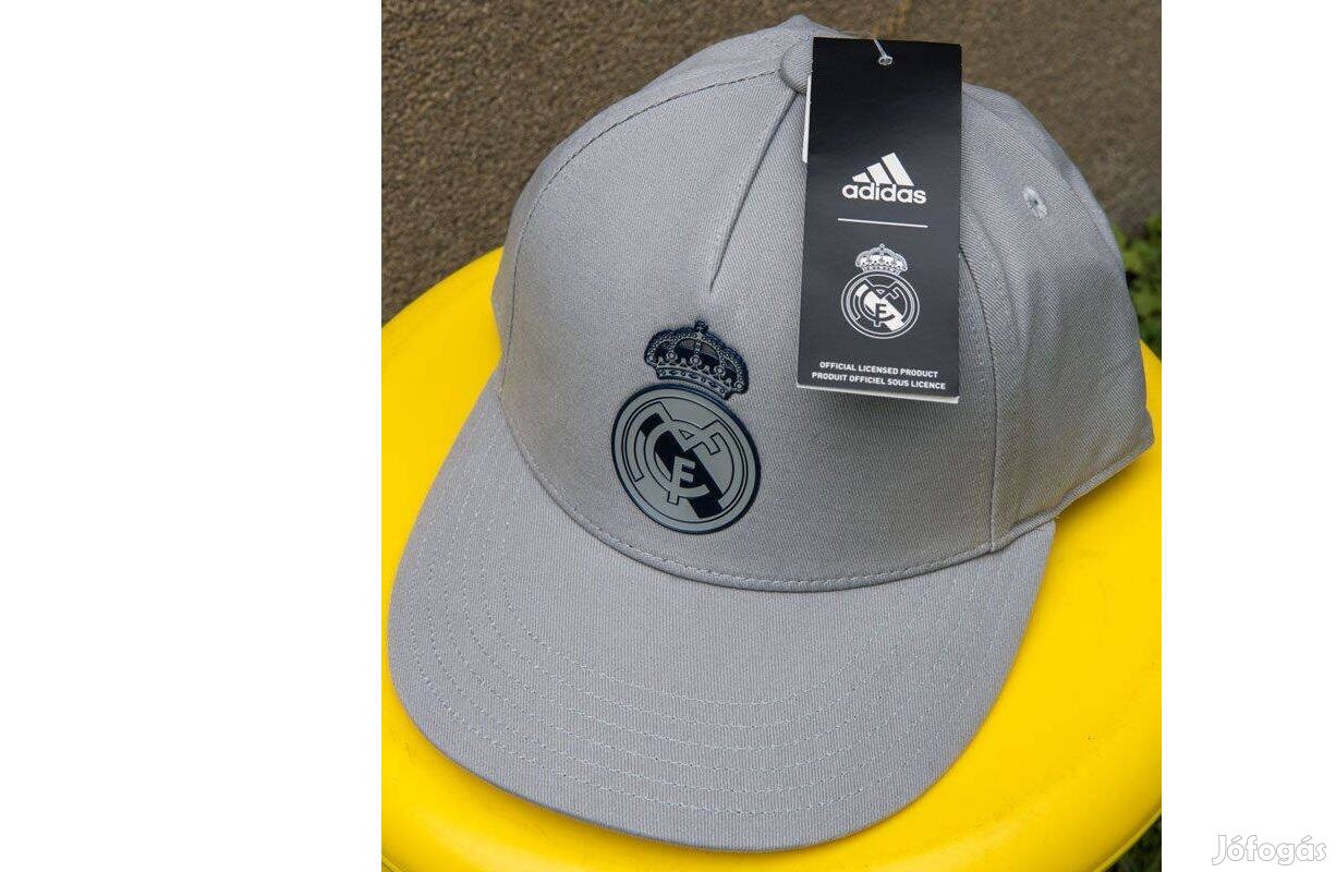 Real Madrid eredeti adidas szürke snapback sapka