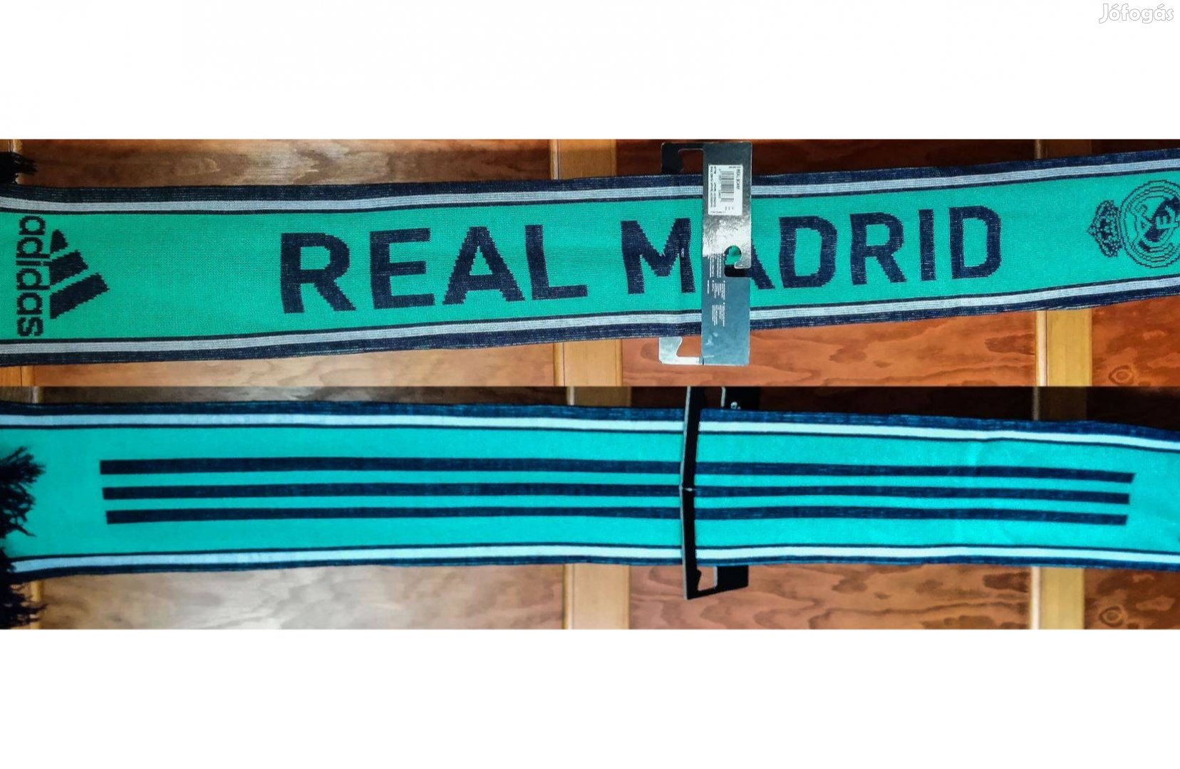 Real Madrid eredeti adidas zöld kötött sál