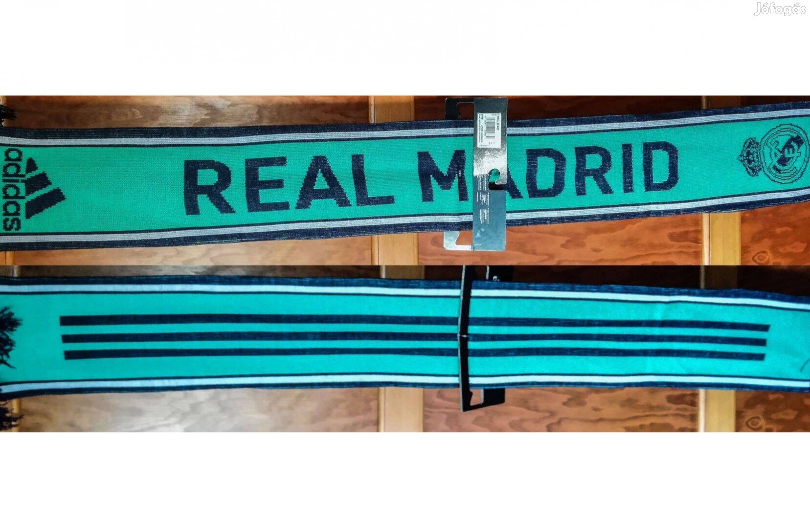 Real Madrid eredeti adidas zöld kötött sál