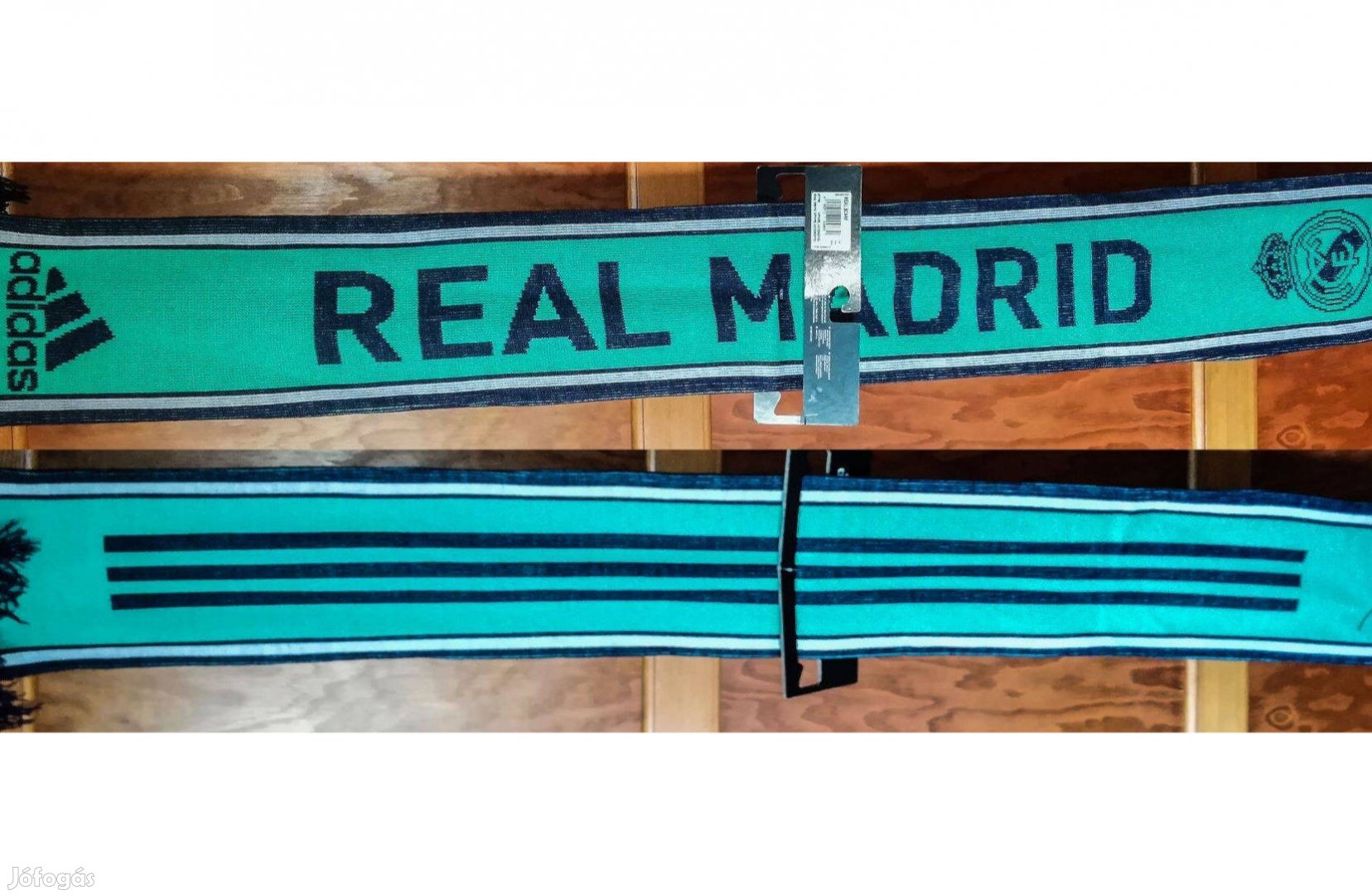 Real Madrid eredeti adidas zöld kötött sál