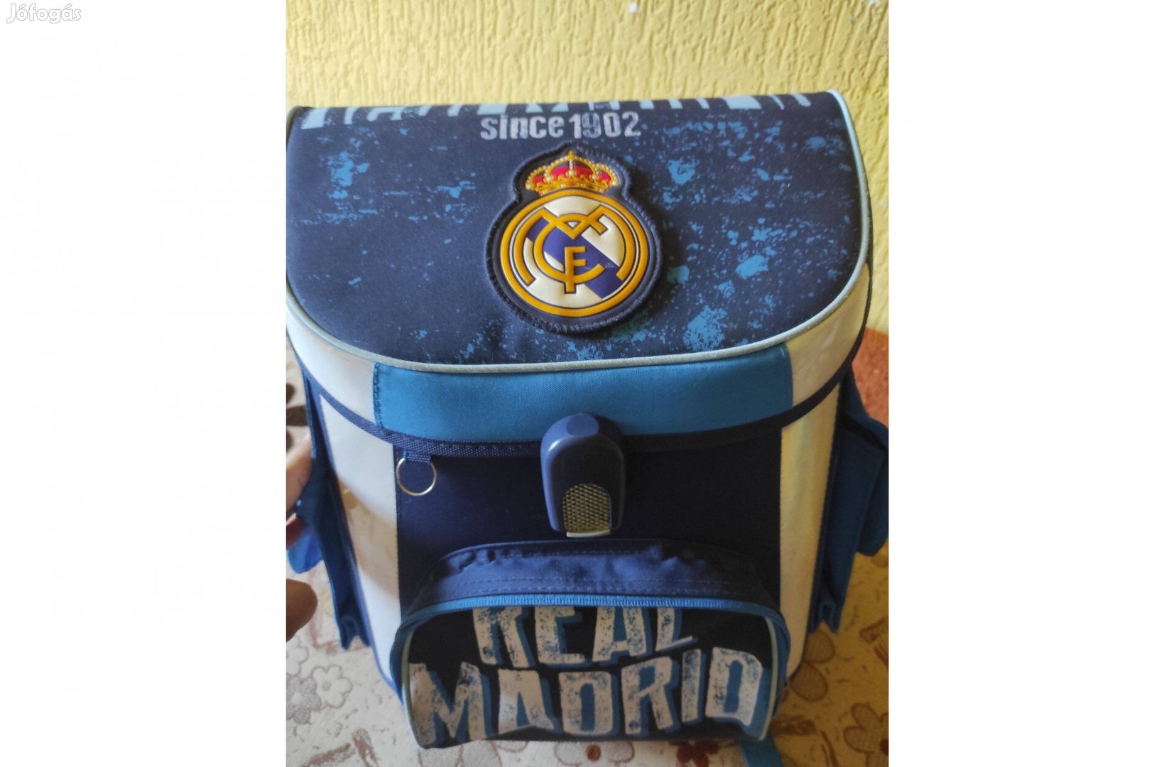 Real Madrid ergonómikus iskolatáska