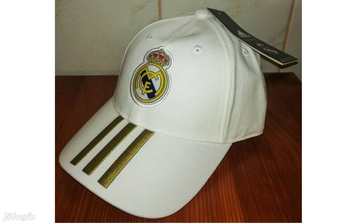 Real Madrid fehér-arany adidas gyerek baseball sapka