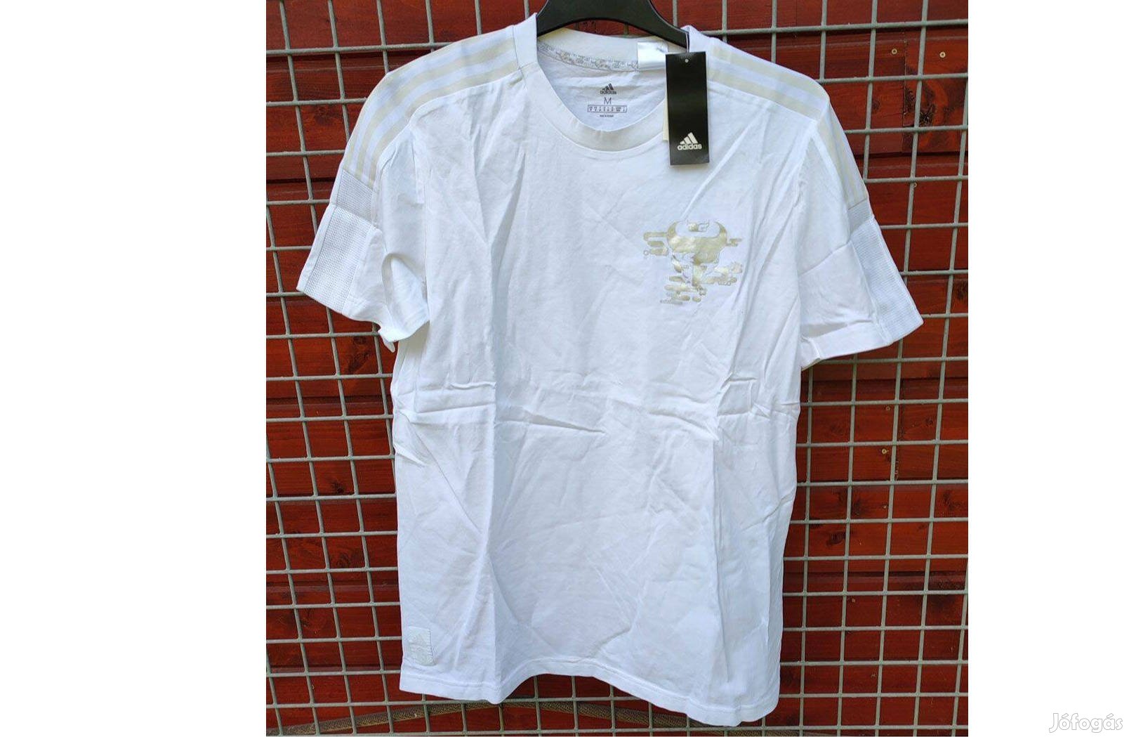 Real Madrid fehér eredeti adidas Chinese New Year póló (M)