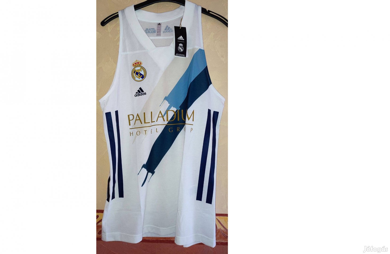 Real Madrid fehér eredeti adidas Star Wars kosaras mez (L)