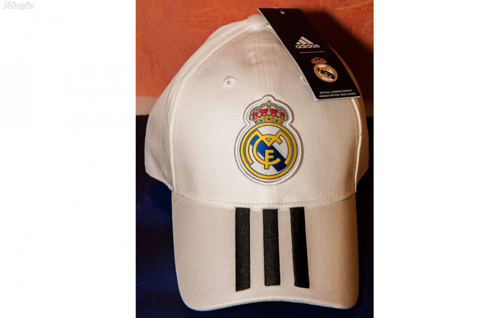 Real Madrid fekete fehér eredeti adidas baseball sapka