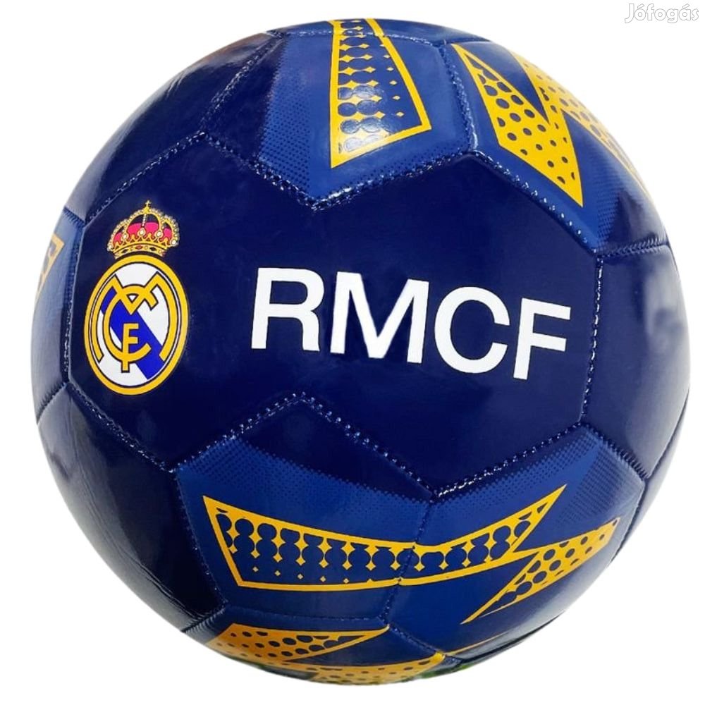 Real Madrid labda 5" Címeres sötétkék