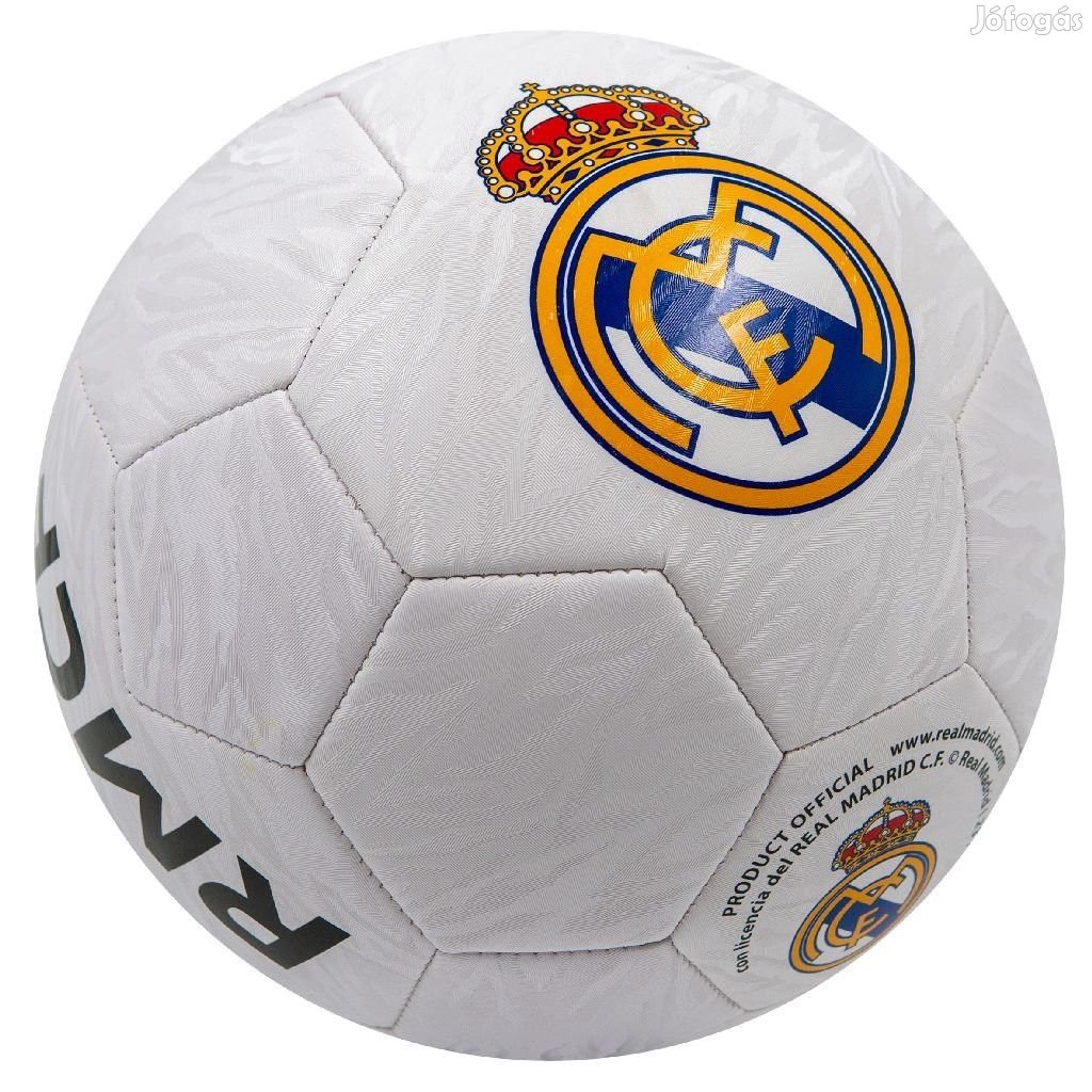 Real Madrid labda 5" fehér CAMO
