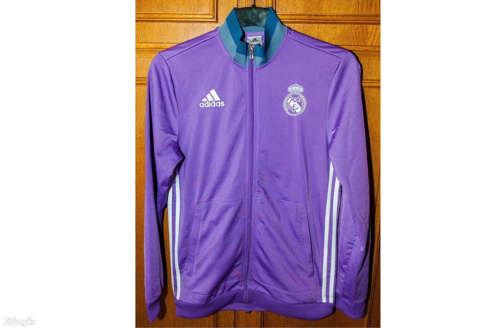 Real Madrid lila eredeti adidas pulóver (XL, 176)