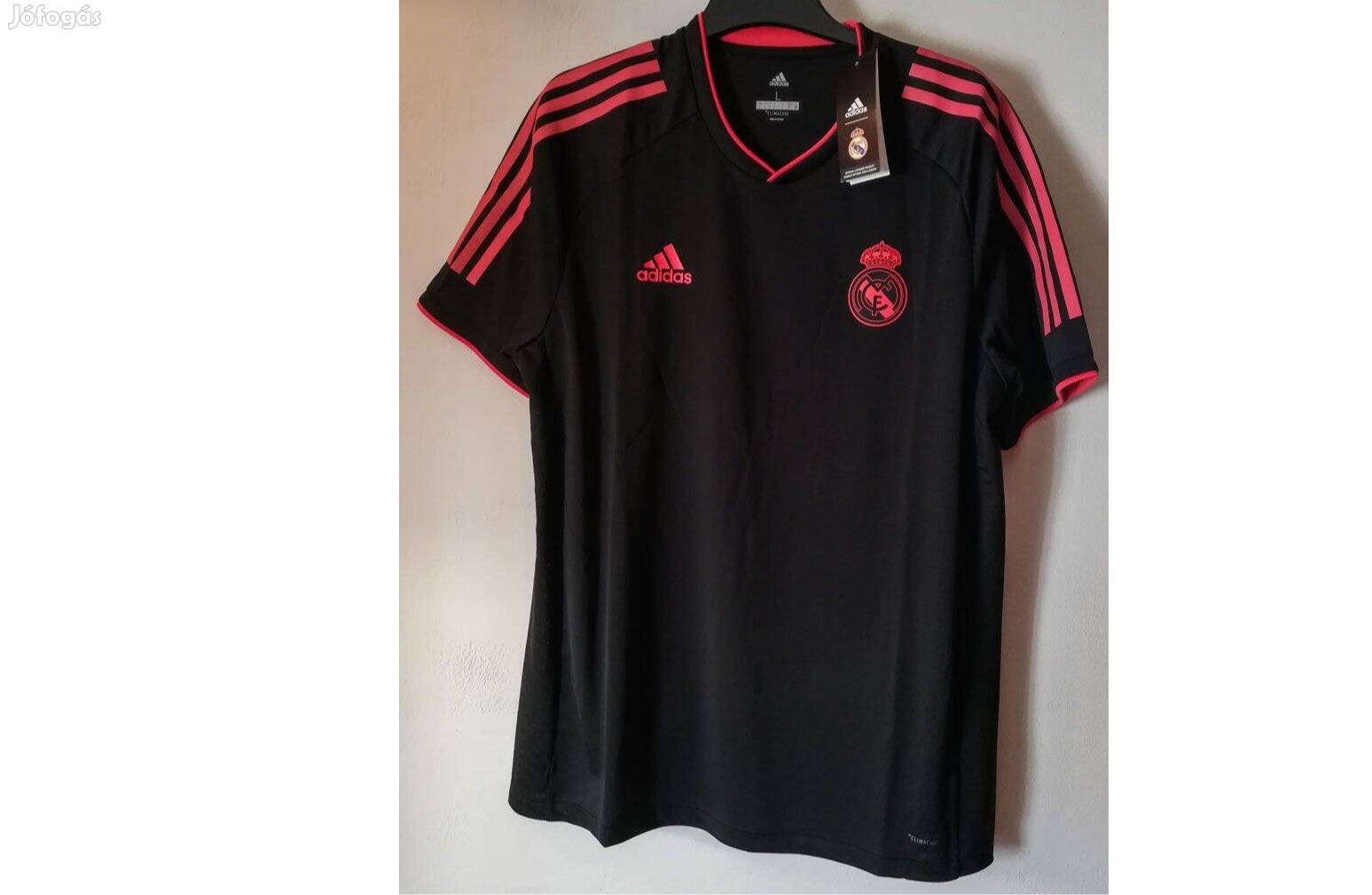 Real Madrid piros fekete eredeti adidas mez (XL)